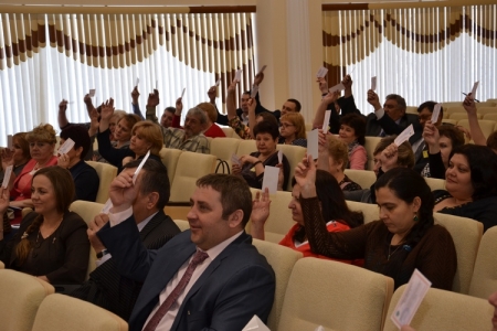 Отчетно-выборная конференция Оренбургской областной организации общероссийского профсоюза работников жизнеобеспечения